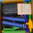 Otoseth Toys Rocket Launcher for Kids - Launch up to 100 Ft, 8 Multi-Color Foam Rockets & Adjustable Launch Stand, Kids Outdoor Toys, Age 3+