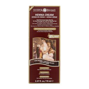 Surya Dark Brown Henna Cream (4 Pack)