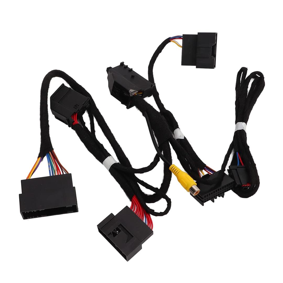 4in to 8in PNP Conversion Harness, HC3Z 19A387 B Black Wear Resistance Flexible for SYNC 1 to SYNC 3 Upgrade