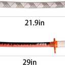 SV Anime Demon Slayer Sword Katana 31 Inch Decorative Collectible Gift Cosplay Sword，Various Styles 