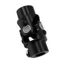3/4 Round x 3/4 DD Black Single Steering Shaft Universal U Joint, Working Angle: 35 Degree, Total Length: 83 mm