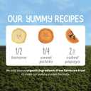 Happy Baby Organics Clearly Crafted Stage 2 Baby Food, Bananas, Sweet Potatoes & Papayas, 4 Ounce Pouch (Pack of 16) packaging may vary