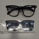 Smart Glasses-Clear Anti Blue Light Bluetooth Glasses + Magnetic Clip-On Sunglasses,UV400 Protection, Hands-Free Calls& Audio, for Indoor/Outdoor