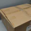 White Solid Wood Nightstand with 2 Drawers, Mid Century Modern Night Stand, Small Nightstand, Wooden Nightstands, Small Bedside Table for Bedroom(17.72" W x 13.78" D x 18.50" H)