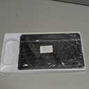 Bluetooth Keyboard and Mouse Combo Rechargeable Portable Wireless Keyboard Mouse Set for Apple iPad iPhone iOS 13 and Above Samsung Tablet Phone Smartphone Android Windows (10 inch Purple)