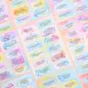 2 x 360Pcs Inspirational Christian Stickers, Verse Jesus Stickers for Laptop Scrapbook Journaling Planner, Bible Study Vision Board Supplies Christian Easter Gifts for Kids (Bible)