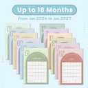 2 x Aesthetic Wall Calendar 2026 10" x 15", Run from January 2026 to June 2027 Vertical Calendar,18-Month Hanging Monthly Calendars, Positive Planner for Easy Organizing School Home Family