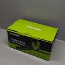 Leaf Blower, Electric Cordless Leaf Blower with 2 Batteries and Charger, 2 Speed Mode, Lightweight Cordless Blower for Blowing Leaves, Patio Cleaning, Blowers for Lawn Care and Dust