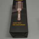 Sndyi Large Round Brush for Blow Out, 2.1 Inch Nano Thermal Ceramic Ionic Round Hair Brush with Boar Bristles, Boost Shine and Volume, Quick Blow Drying and Styling, Best for Long Thick Hair