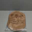 ADRIMER Placemats, Heat Resistant Oval Placemats Set of 6 Washable 12 x 17 Inch, Waterproof Table Mats, Wipeable Pu Place Mats for Kitchen, Dining Room, Light Brown (Camel)