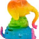 2 x Seasons 5.25" Rainbow Elephant Skeleton Halloween Decoration for Crazy Bonez Animal Skeleton Line