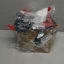 Brizled Red & White Christmas Lights, 33ft 50 LED Faceted C9 String Outdoor, Connectable Christmas Tree, UL Certified Indoor Xmas Waterproof for House Roof Party Decor