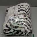 Heated Blanket Throw Electric Blanket  Fast Heating Blanket with 10 Heat Settings & 10 Hours Auto Off, Cozy Soft Fleece Sherpa, Washable, Warm Gifts for Grandma (Throw 50" x 60", 13 - Zebra)