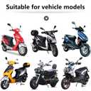 Mokuo Aluminum 7/8" 22mm Handlebar Switch Control Assembly Set Fit for Disc Brake System GY6 50cc 125cc 150cc 139QMB 152QMI 157QMJ Moped Scooter Motorcycle