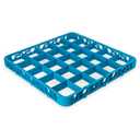 Carlisle FoodService Products RE2514 OptiClean 25 Compartment Divided Glass Rack Extender, 1.78", Blue