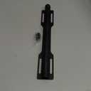 FIRJOY 12" Valet Rod for Closet Pull Out (1 Pack, Black)