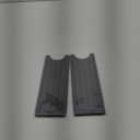 Stone Faucet Mat for Kitchen Sink with Raised Feet, Sink Mat for Kitchen Faucet, Water Absorbent Diatomite Stones Sinks Tray, Sink Splash Guard & Protectors, Stone Drying Tray for Bathroom Counter (23.7" x 4", Dark Gray Style 1)