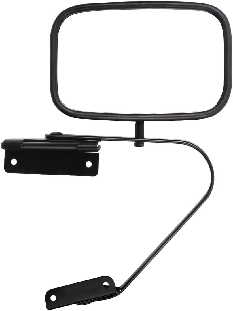 ECCPP Manual Telescopic Towing Mirror For Ford F150/Bronco (1980-1996) Black Textured Housing Replacement ECCPP Manual Telescopic Towing Mirror For Ford F150/Bronco (1980-1996) Black Textured Housing Replacement