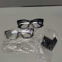 CCVOO Stylish Reading Glasses for Women, Stylish Eyeglasses, Blue Light Readers, Cheaters +1.25
