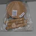 Wesketch Round Solid Wooden Step Stool, Indoor Plant Stand, Wood Legs Detachable for Plant Stand, Stable 11.8 InchTall Flower Holder for Heavy Pots, Gardening Display for Decor Living Room Patio -Walnut