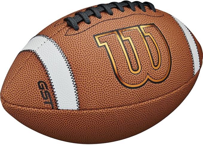 Wilson GST Composite Football - Official Size, Tan