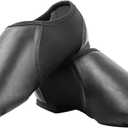 Dance Jazz Shoes,Round Toe Soft Leather Dance Slippers for Women/Men. US: 6