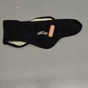 Sleep Mask & Earmuffs for Sleep - 2 in 1 Eye & Ear Mask, Comfortable & Soft for Side Sleepers (Black)