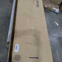 Modway Lily Tufted Linen Fabric Upholstered King Headboard in Ivory