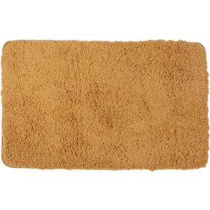 Plush Hotel Bedroom Rectangle Soft Anti- Floor Rug Mat Doormat 80cm x 50cm Khaki 
