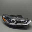 Front Right Passenger Side Headlight w/Bulbs Compatible with Hyundai Sonata 2018 2019 92102-C2500