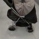 VEVOR Pet Stroller, 35 lbs Weight Capacity, Foldable Dog Stroller Cart, 4 Wheels Cats Strollers with with Detachable Carrier & Mesh Windows, Portable Design with Brake for Small to Medium Pets