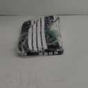 Black and White Striped Outdoor Rug,4x6Cotton Modern Farmhouse Rug Hand-Woven Reversible Door Mat Washable Doorway Carpet for Patio Kitchen Bedroom