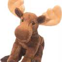 Douglas Sigmund Moose Plush Stuffed Animal  Soft, Realistic Forest Wildlife Toy, Cuddly Gift for Kids & Collectors, 10-inch Long