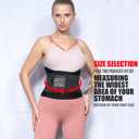 Waist Trimmer for Women, Waist Trainer for Weight Loss,Slimmer Sweat Belt for Men (Small-Medium, Black Pro)