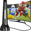 Tv Antenna for Local Channels Indoor, 4K HD Digital Antenna for Smart TV Indoor, No Cable Needed - Magnetic Base, 360° Reception, 8.2ft Cable, Long Range- Fit Any TVs with Built-in Tuner