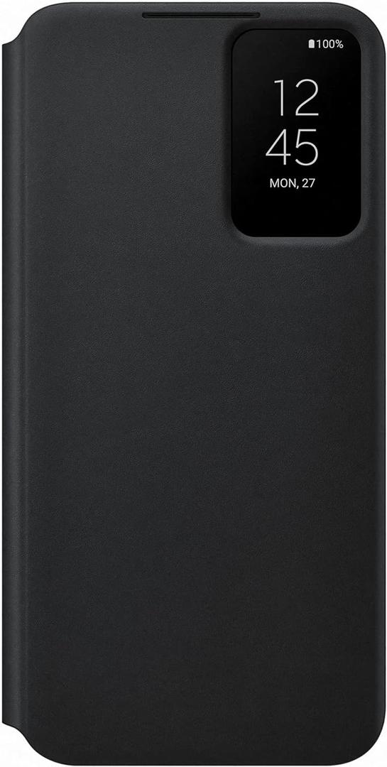 Samsung S22+ Smart Clear View Cover Black