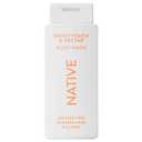 Native Body Wash Contains Naturally Derived Ingredients | For Women & Men, Sulfate, Paraben, & Dye Free Leaving Skin Soft and Hydrating | Sweet Peach & Nectar 18 oz