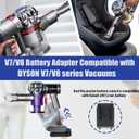 TPDL for V7/V8 Battery Adapter, for Kobalt 24V Max Battery KB624-03 KB524-03 KB424-03 KB224-03 Convert for Dyson V7/V8 Series Vacuum Cleaner (V7 V8 Common)
