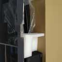 Victrola Montauk Vinyl Record Player, 3-Speed Belt Driven Turntable with Stereo Bluetooth Speaker Pair, RCA Output & 3.5mm Headphone Jack, Removable Dust Cover, Black Wood Finish