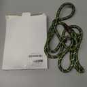 Fida Durable Slip Lead Dog Leash, 6 FT x 3/8" Heavy Duty Dog Loop Leash, Comfortable Strong Rope Slip Leash for Small Dogs and Puppies, No Pull Pet Training Leash with Highly Reflective(3/8", Green)