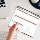 Small Desk Calendar 2026 January 2026 - December 2026 Standing Calendar 8" x 6"