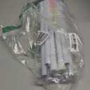 4 Pack Spring Tension Curtain Rod 32.5 to 58 inch Adjustable Curtain Rods No Drilling Spring Loaded Curtain Rods for Windows Doors, White