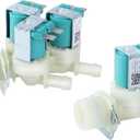 Water Inlet Valve Set 5220FR2075L5220FR2006H Compatible with LG & Kenmore Washer | OEM Replacement for Model 5221ER1003A, 5220FR2006L, AP5986564 | Fix Leaking, Noisy Fill, Water Control Issues