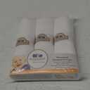 BlueSnail Quilted Thicker Waterproof Changing Pad Liners,3 Count(Snow White 13” x 27”)