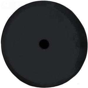 Black Spare Tire Cover with Backup Camera Hole for Ford Bronco and Jeep Wrangler JL, Sport Sahara Rubicon 2018-2025, Multiple Sizes (L: 255/60R19, 265/75R15)