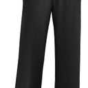 SINOPHANT Womens Wide Leg Yoga Pants with Pockets High Waisted Casual Lounge Loose Palazzo Pajama Sweatpants (Medium, Black)