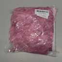 AWAYTR 5 Yards Turkey Feather Trim - 4~6in Width Natural Fluffy Feather Trim Fringe for DIY Dress Crafts Costumes Decoration (Leather Pink)