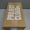 Project Cloud Sneakers for Women - Memory Foam Spring Shoes for Women Footwear - Slip-On Boat Shoes - Non Slip Fashion Sneakers - Lightweight Loafers (Seasalt, Whit, 10) White