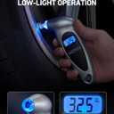 AstroAI Digital Tire Pressure Gauge 0-150PSI Calibrated to ANSI B40.7 +/-1PSI, Accurate in 0.1 Increments, Tire Repair Tools 4 Pressure Measurements for Car Truck with Backlight LCD, Silver