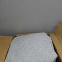 Nakagishi 10X12 Area Rugs for Living Room: Washable Modern Abstract Rug with Non-Slip Silicone Backing Low Pile Soft Carpet for Bedroom & Dining Decor Ideal for Families with Kids and Pets-Brown